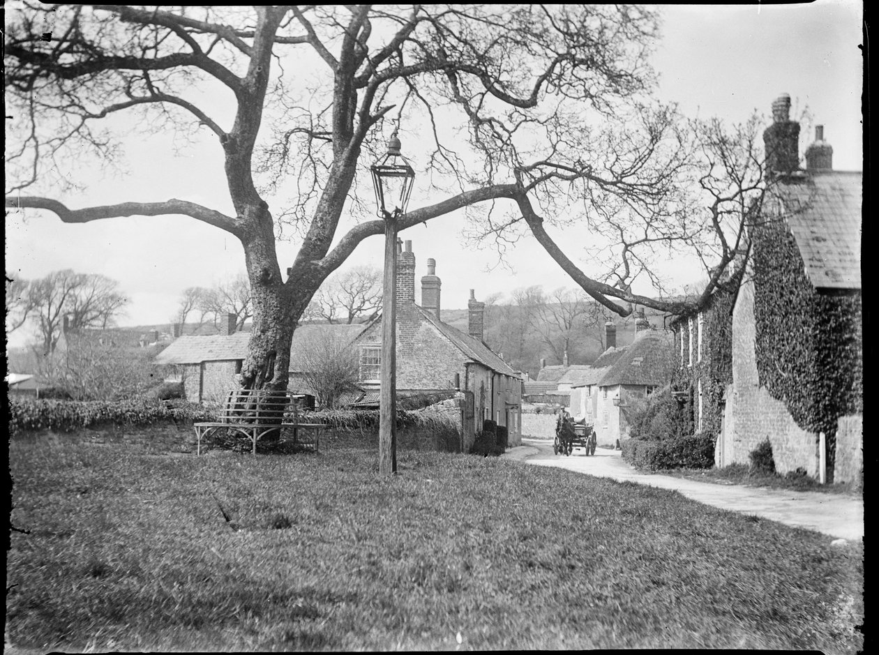 Dorfanger, Burton Bradstock, Dorset, 24. Apr 1922 - 08. Mai 1922 von Katherine Jean Macfee
