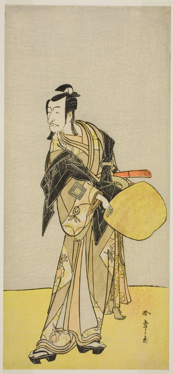 Der Schauspieler Ichikawa Danjuro V als Kakogawa Honzo, aus dem Stück "Kanadehon Chushin Nagori no Kura," aufgeführt im Nakamura-Theater im neunten Monat, 1780 von Katsukawa Shunsho