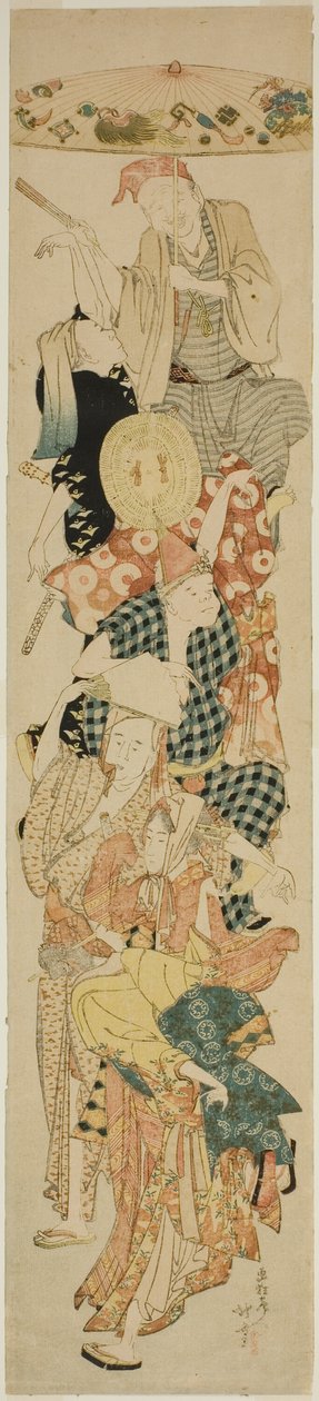 Bon-Festival-Tanz von Katsushika Hokusai