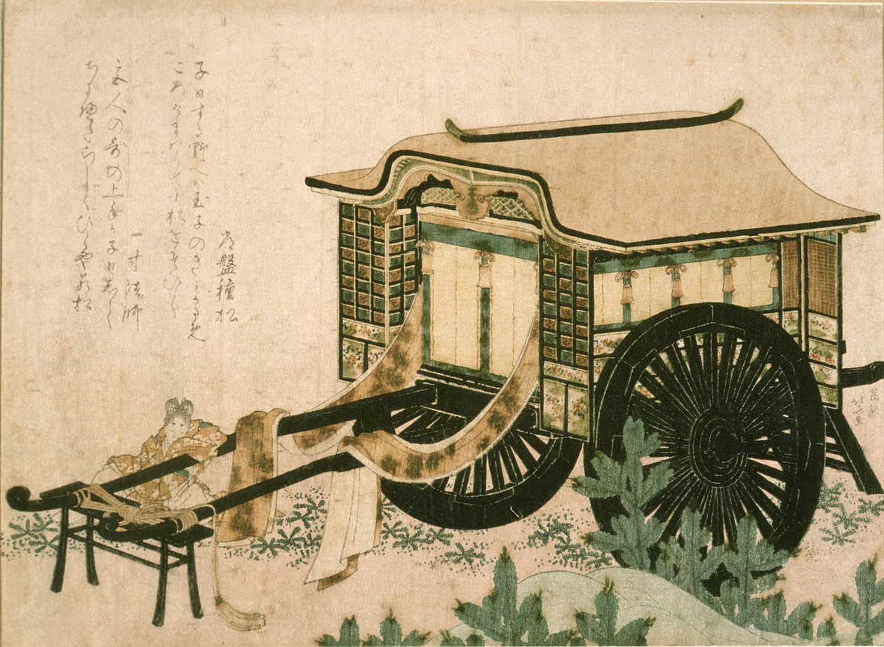 Hofkutsche von Katsushika Hokusai