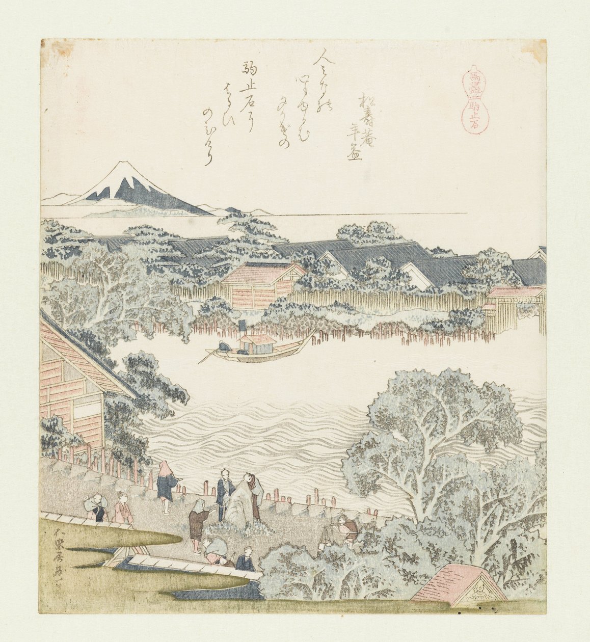 Der Pferde-Bindstein (Eine Serie mit Pferden) von Katsushika Hokusai
