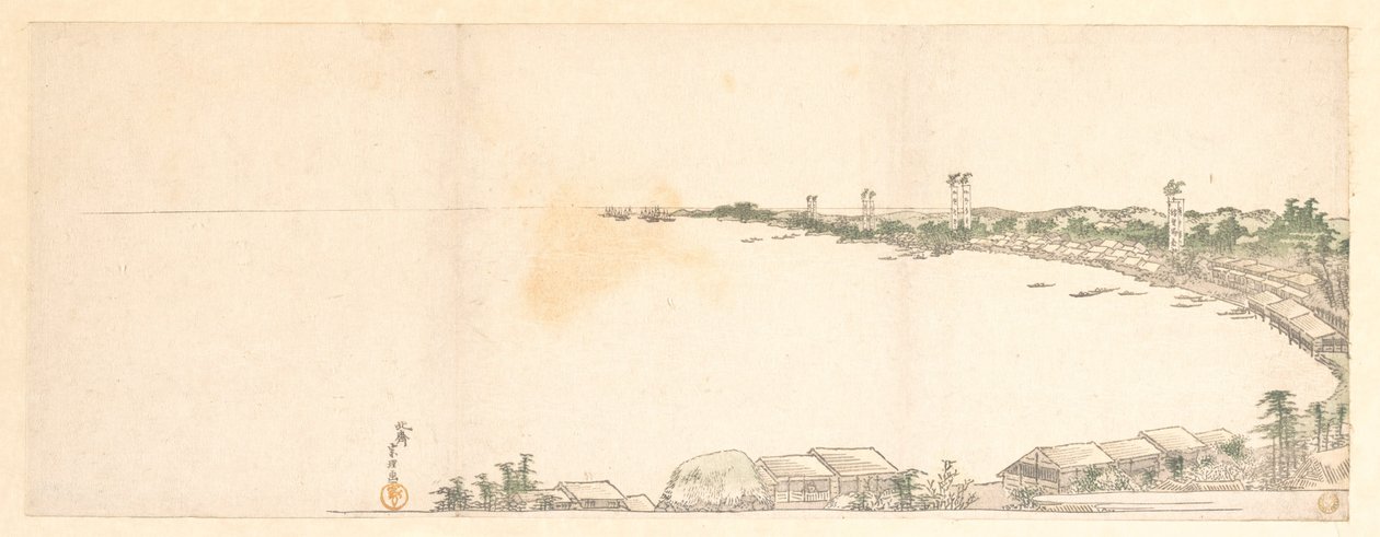Druck von Katsushika Hokusai