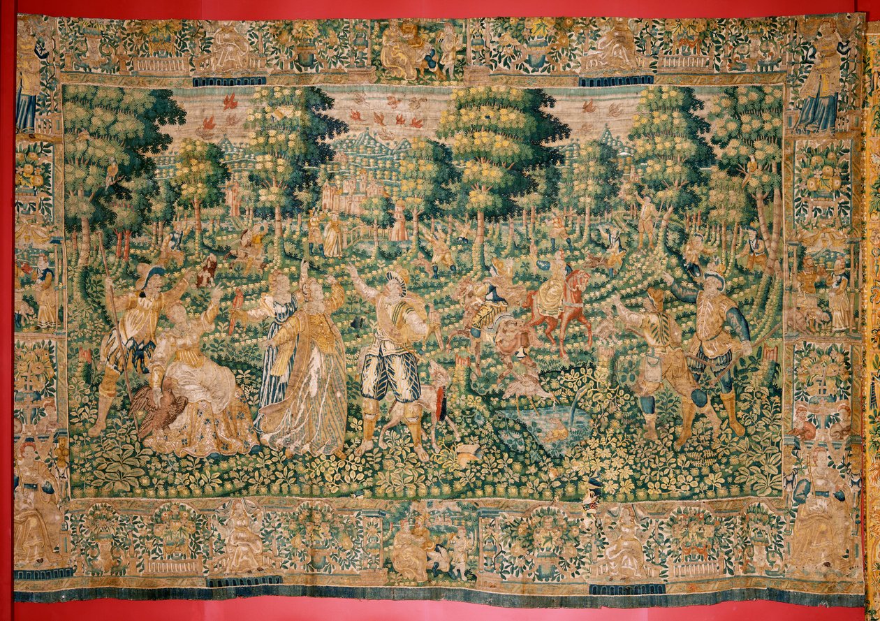 Flämischer Wandteppich von Nakajima Raishō