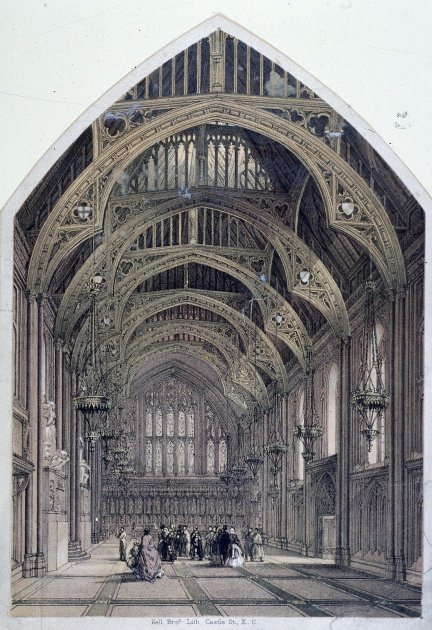 Guildhall, London, um 1870 von Kell Brothers