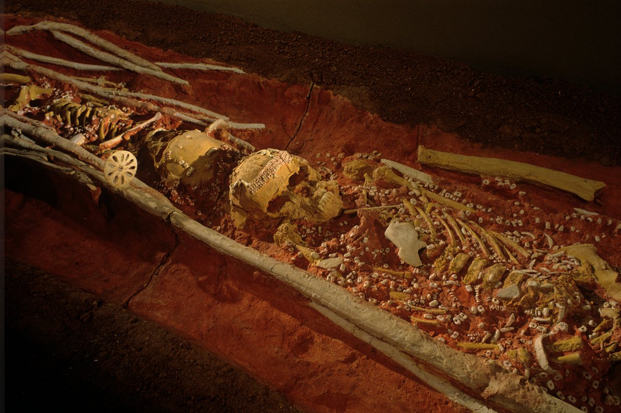 Archäologie; Hominide; Hominin; Menschliche Evolution - Homo sapiens sapiens; Menschliche Evolution; Eiszeit, 2000 (Foto) von Kenneth Garrett