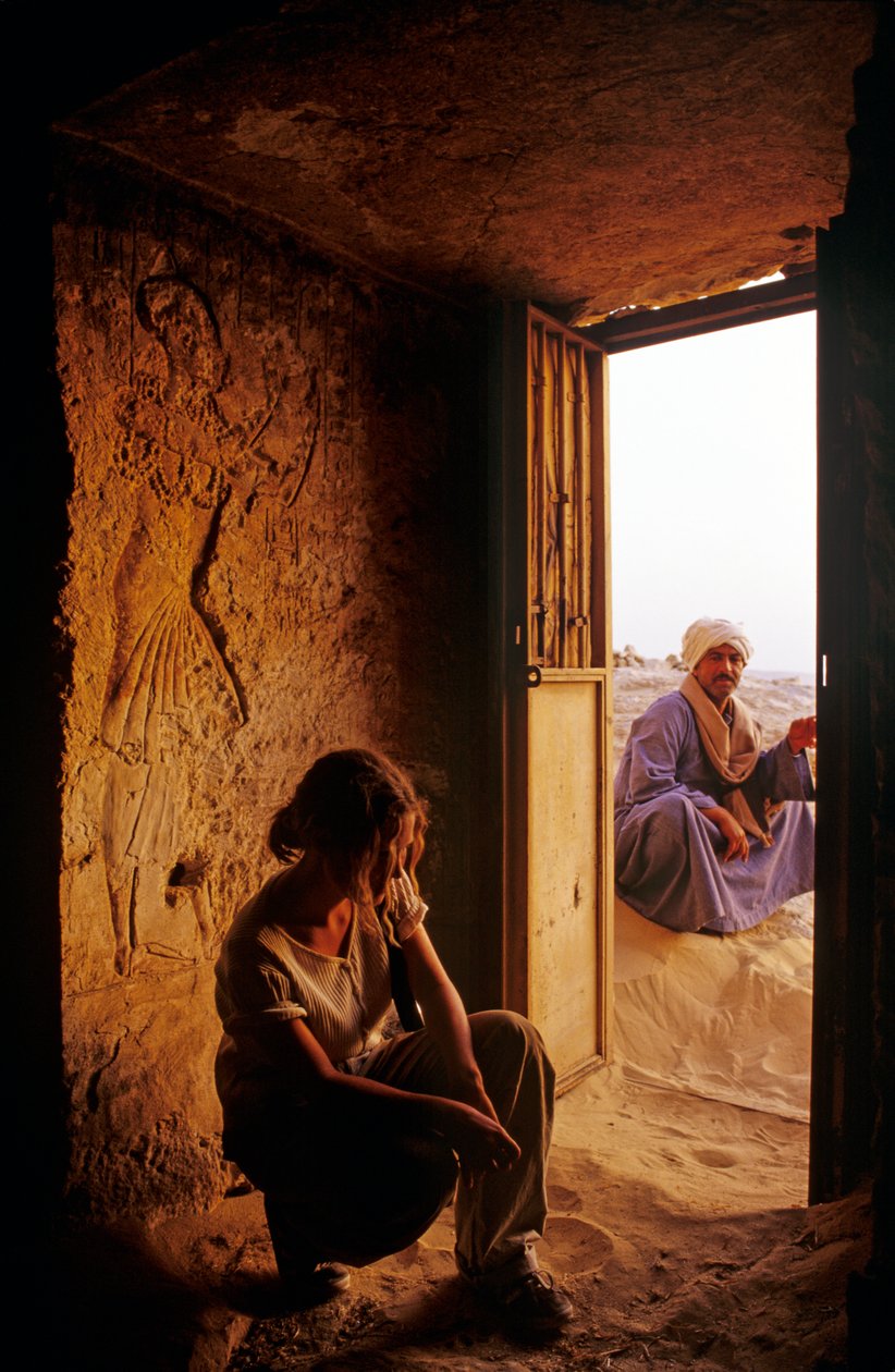 Nordgräber, Königliche Gräber in Amarna, Ägypten von Kenneth Garrett
