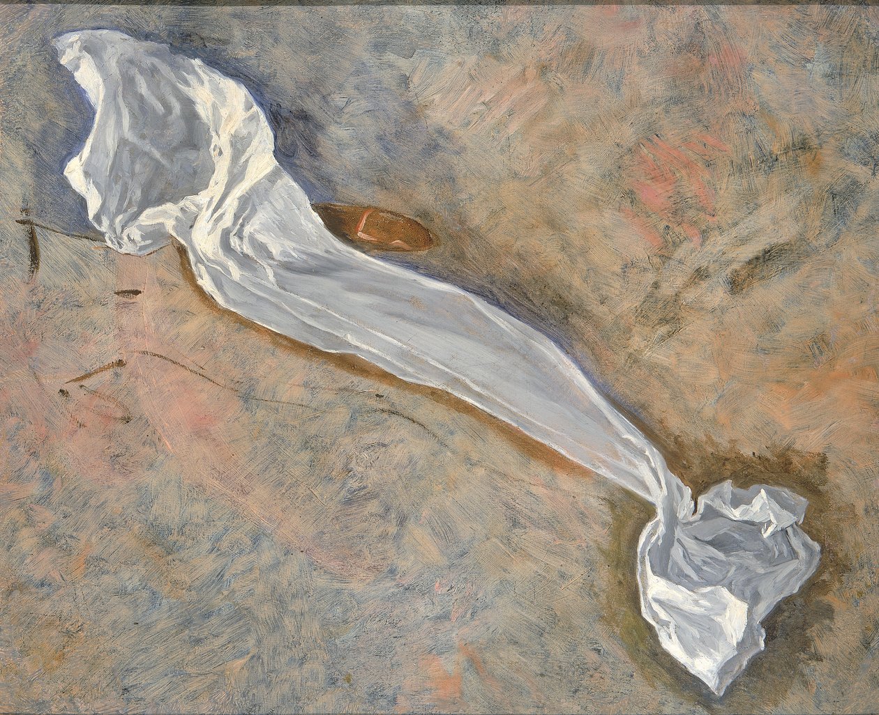 Studie für Draperie der Verfolgung des Ideals, 1891 von Kenyon Cox