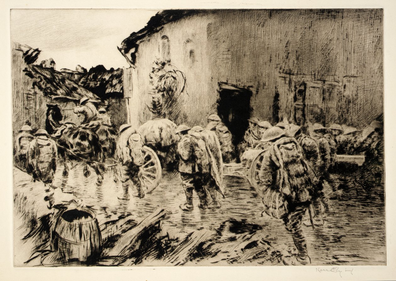 Morgendämmerung, die 75er folgen nach von Kerr Eby