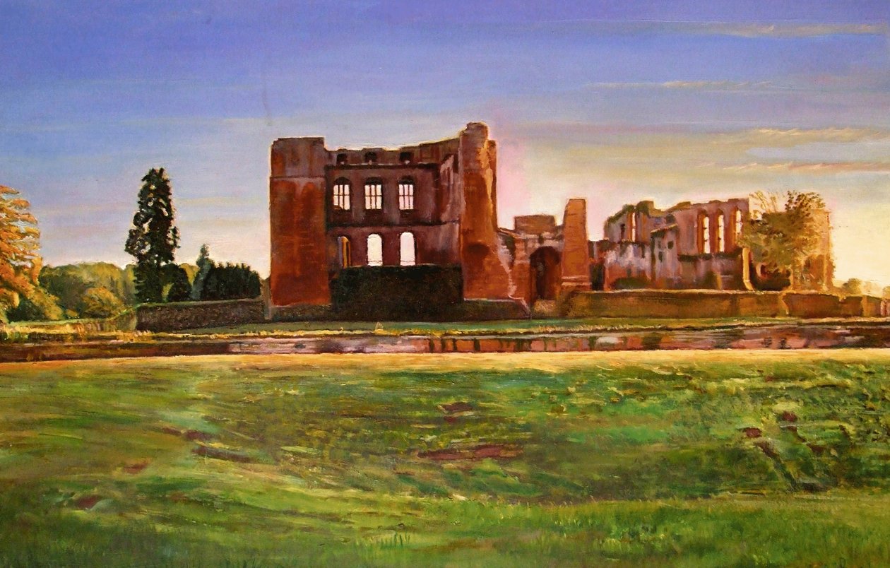 Kenilworth Castle Pracht, 2008 von Kevin Guild of Railway Artist Parrish