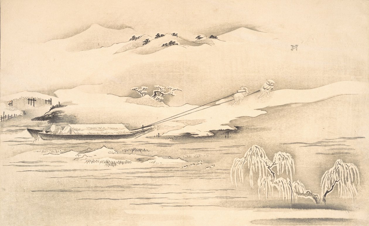 Buch von Ehon Ginsekai Die Welt in Silber, spätes 18. bis frühes 19. Jahrhundert von Kitagawa Utamaro