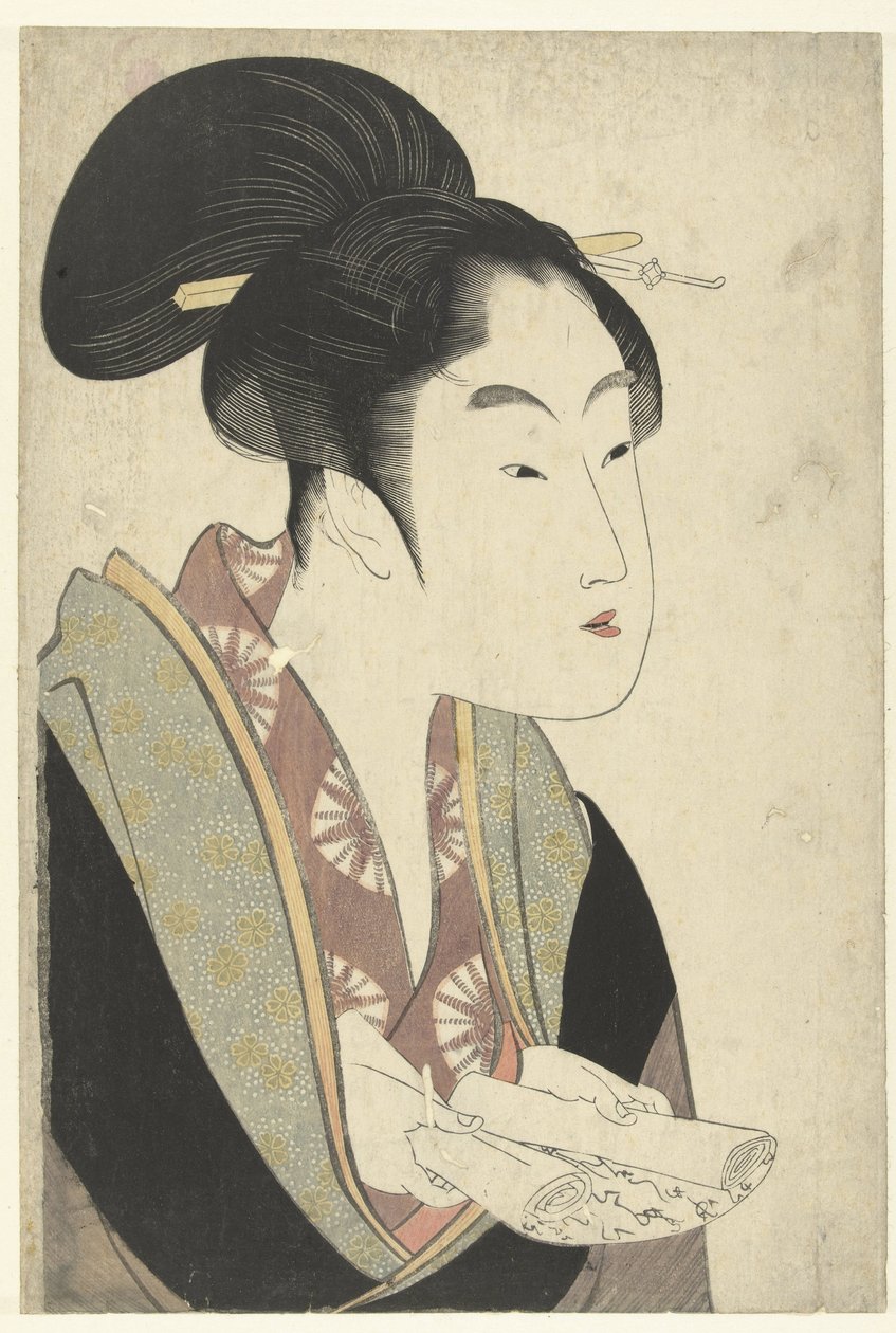 Liebe, die jede Nacht trifft von Kitagawa Utamaro
