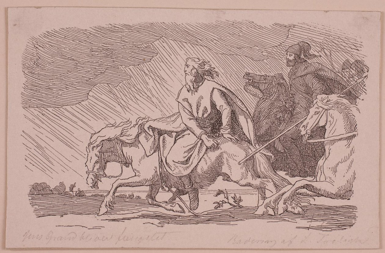 Illustration zu "Der Streit mit Jens Grand" von Kittendorff and Aagaard