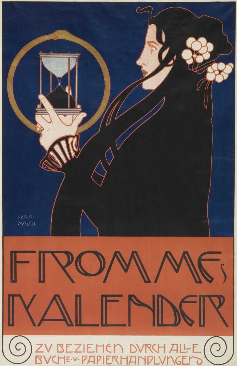 Frommes Kalender von Koloman Moser