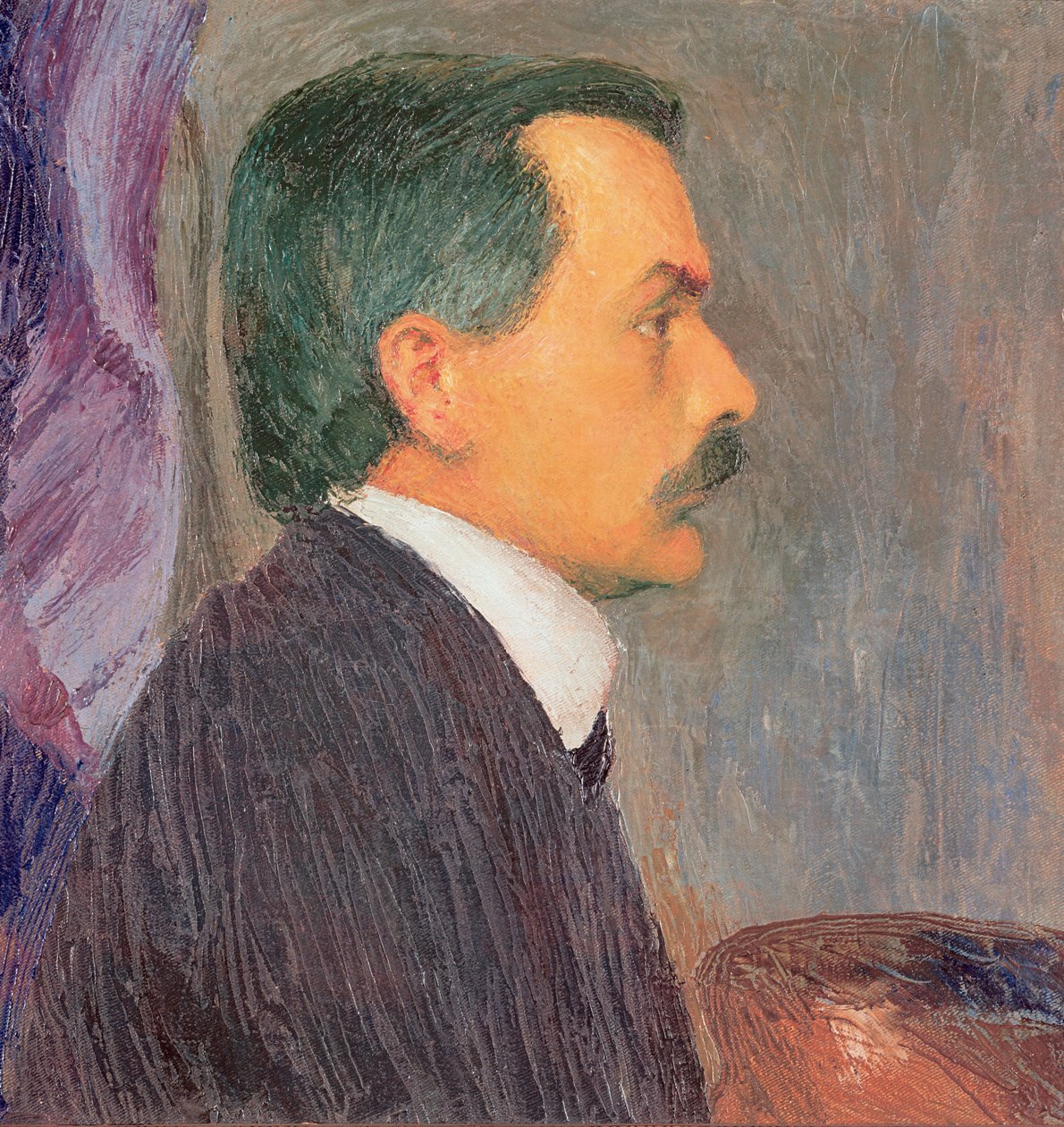 Selbstportrait von Koloman Moser