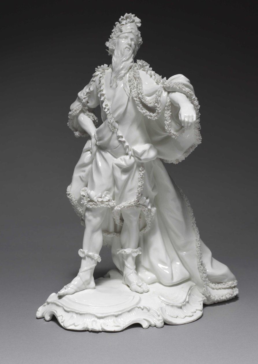 Oceanus, Frankenthal Porzellanmanufaktur, Deutschland, ca. 1765 von Konrad Linck