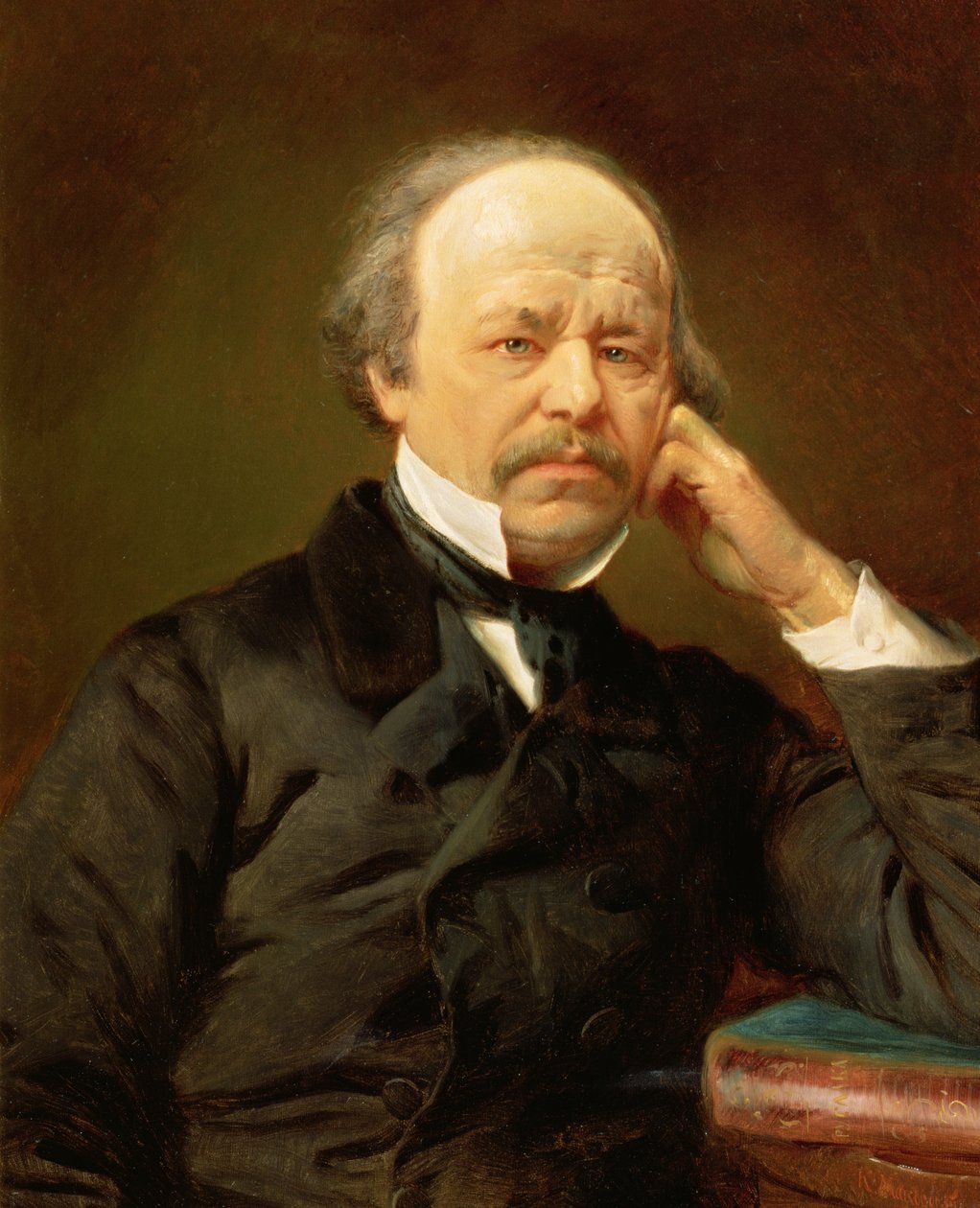 Porträt des Komponisten Aleksandr Sergejewitsch Dargomyschski (1813-69) von Konstantin Egorovich Makovsky