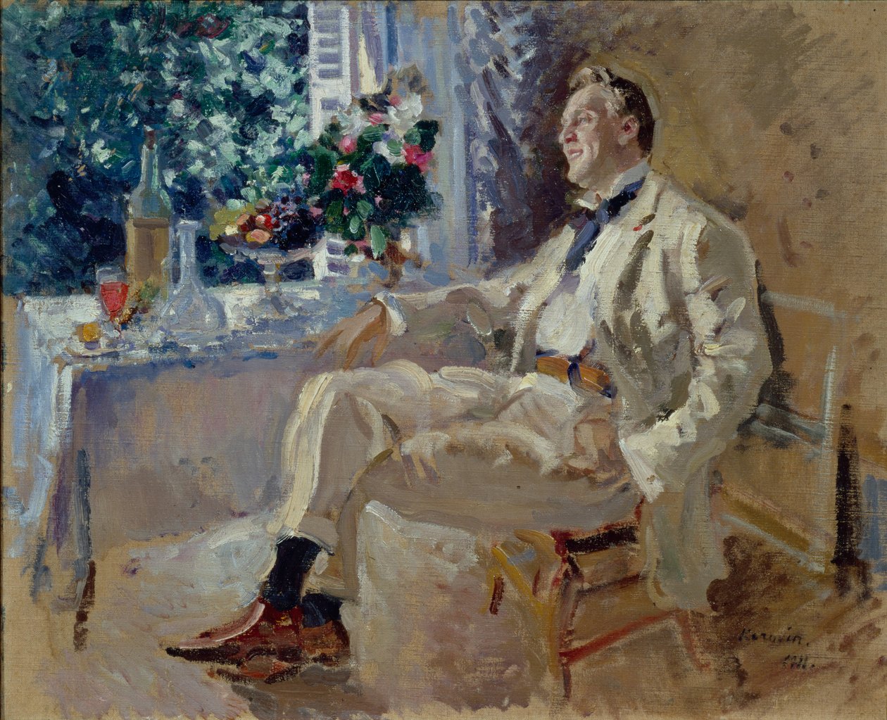 Porträt des Sängers Feodor Ivanovich Chaliapin 1873-1938, 1911 von Konstantin Alexeyevich Korovin
