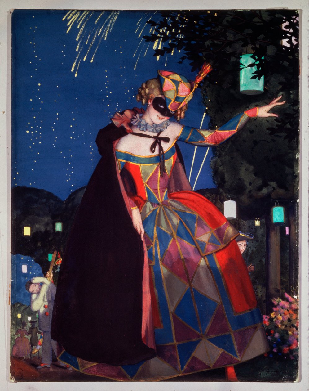 Die Sprache der Colombine von Konstantin Andreevic Somov