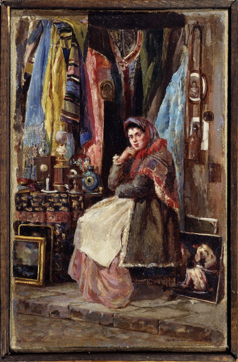 Kuriositätenladen von Konstantin Egorovich Makovsky