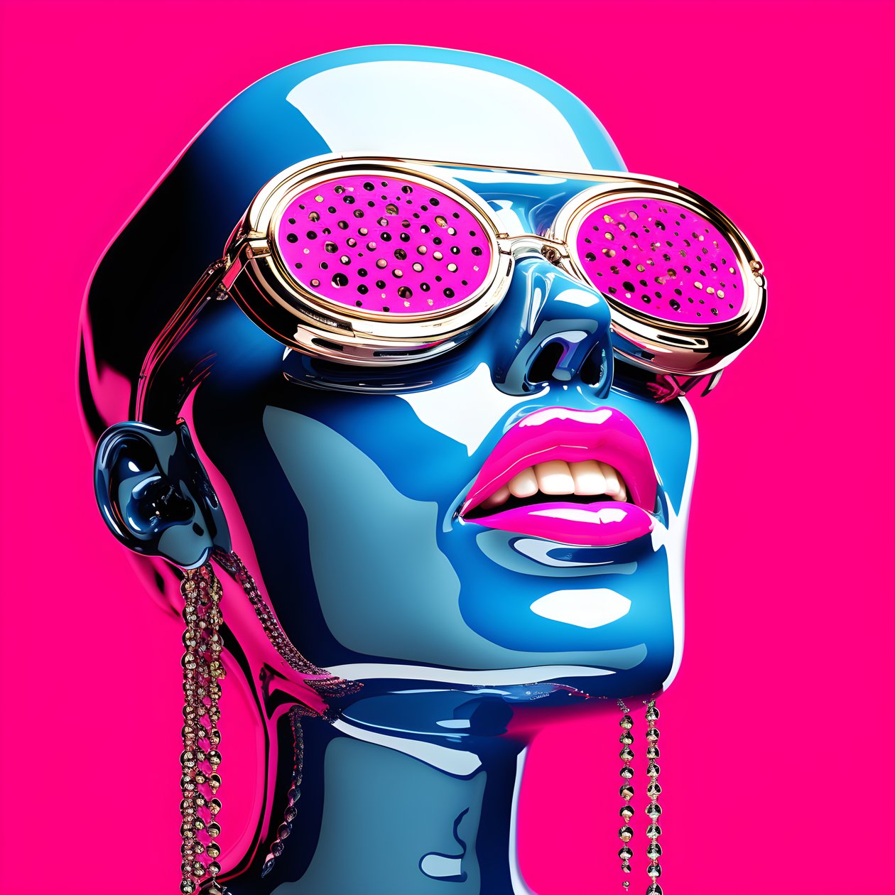 Hot Pink Lips 4 von Kurt Heppke