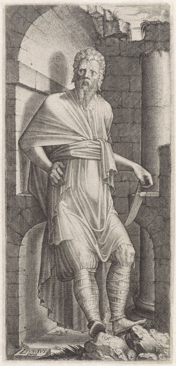 Apostel Bartholomäus von Lambertus Suavius