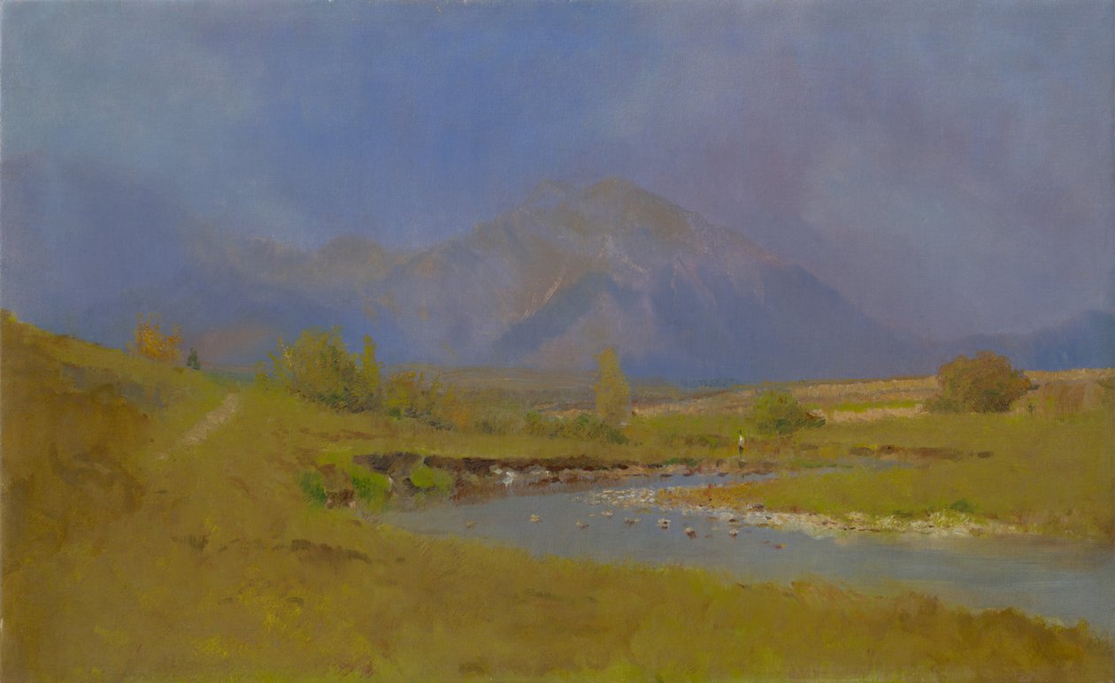 Podtatranská-Landschaft nach Frühlingsregen von Laszlo Mednyanszky