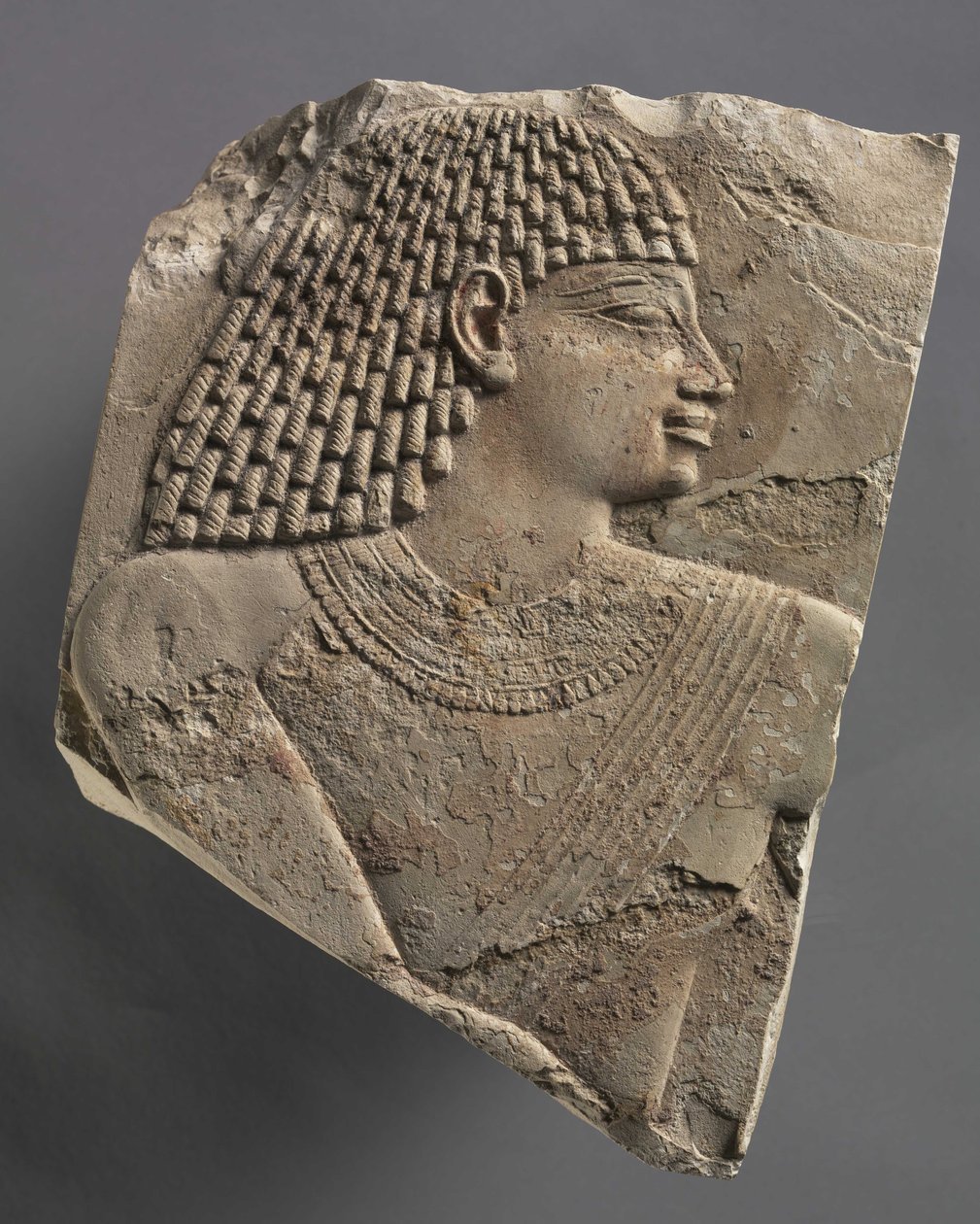 Kleiner Männerkopf, ca. 667-647 v. Chr. von Late Period Egyptian