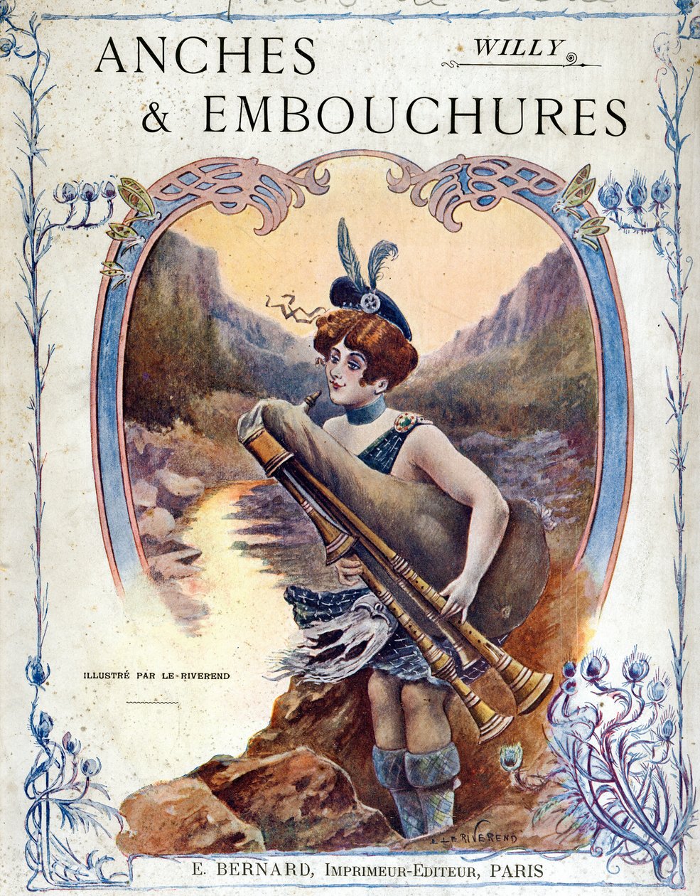 Buchcover "Anches et embouchures" von Willy von Laurence Louise Le Riverend