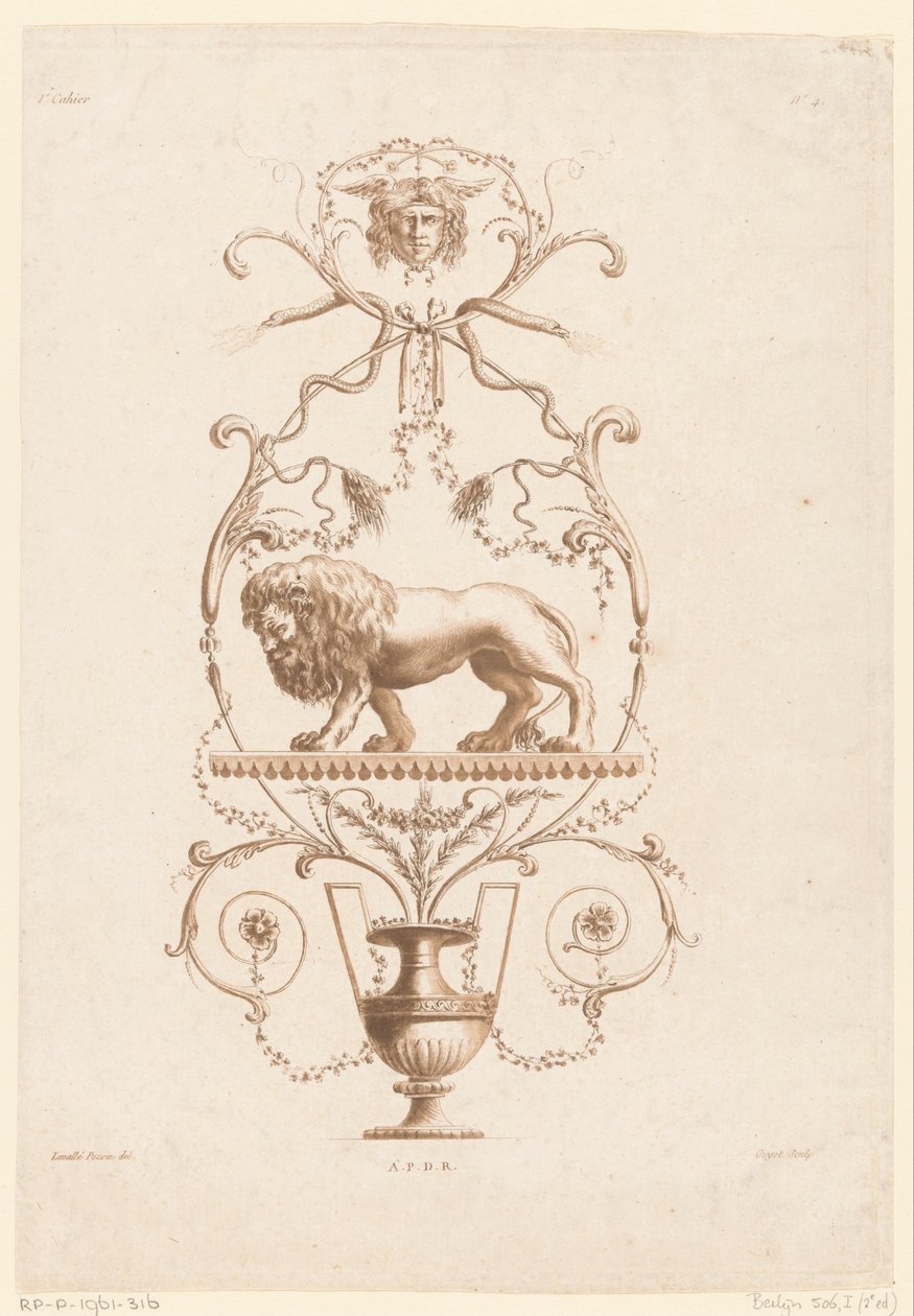 Arabesken und Löwe (Premier cahier d