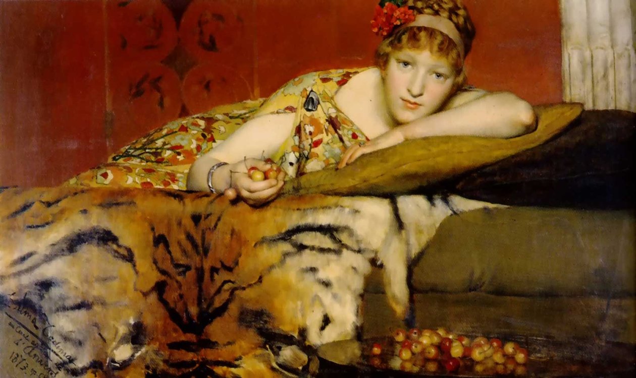 Kirschen von Lawrence Alma-Tadema