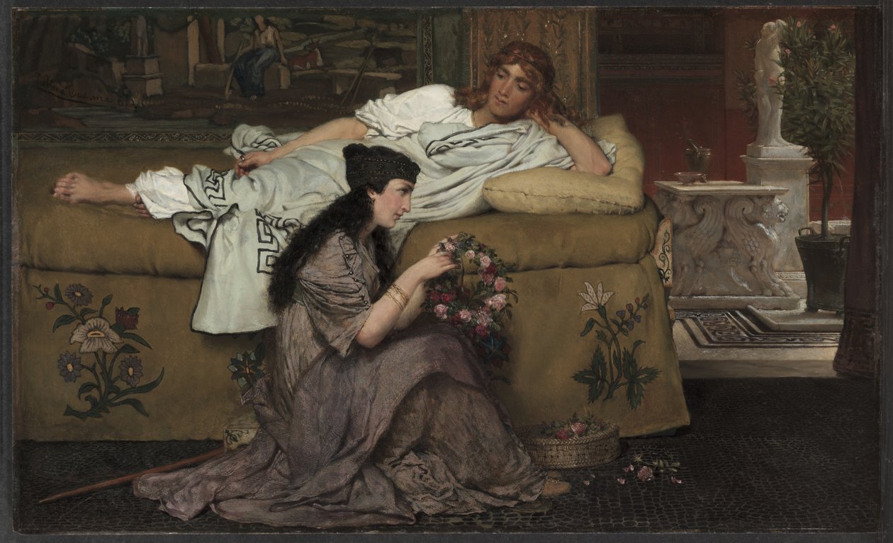 Glaucus und Nydia von Lawrence Alma-Tadema