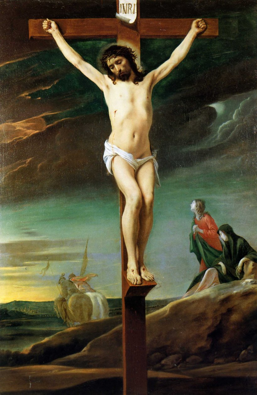 Le Nain - Christus am Kreuz von Le Nain Brothers