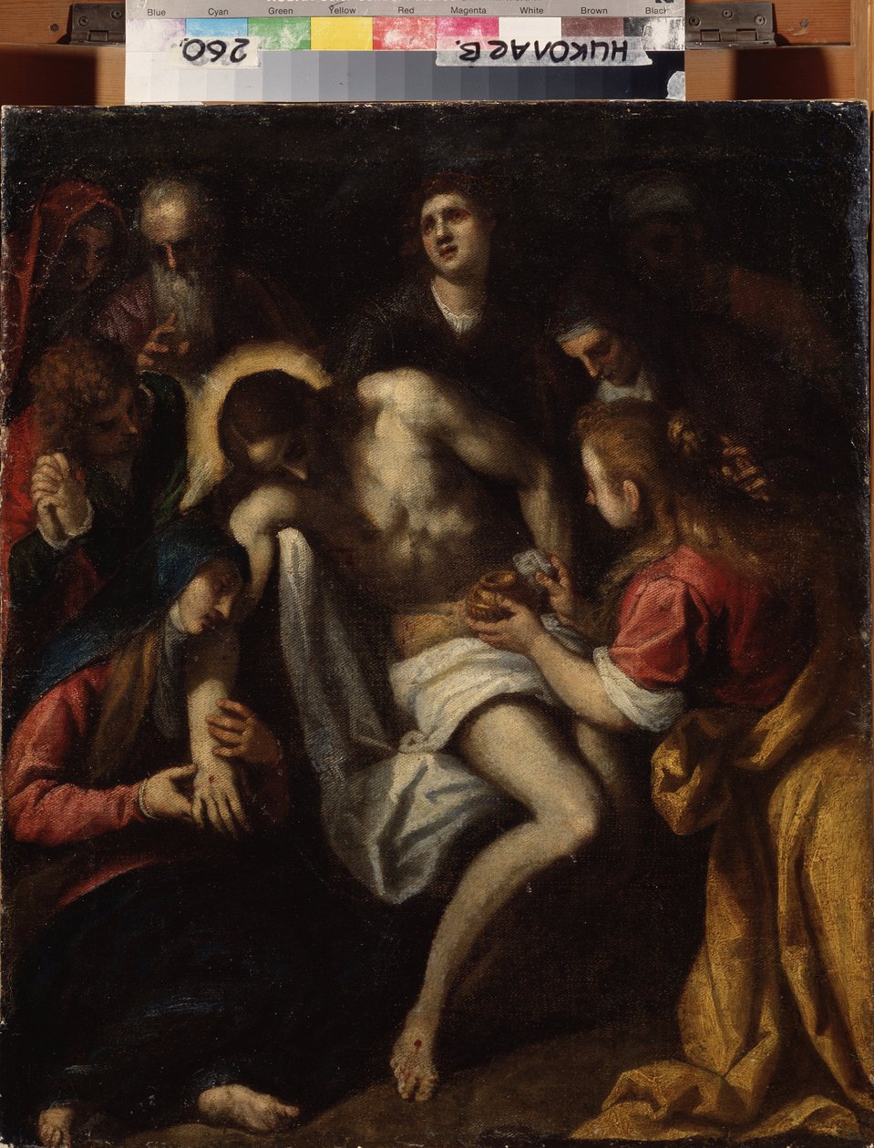 Die Beweinung Christi von Leandro da Ponte Bassano