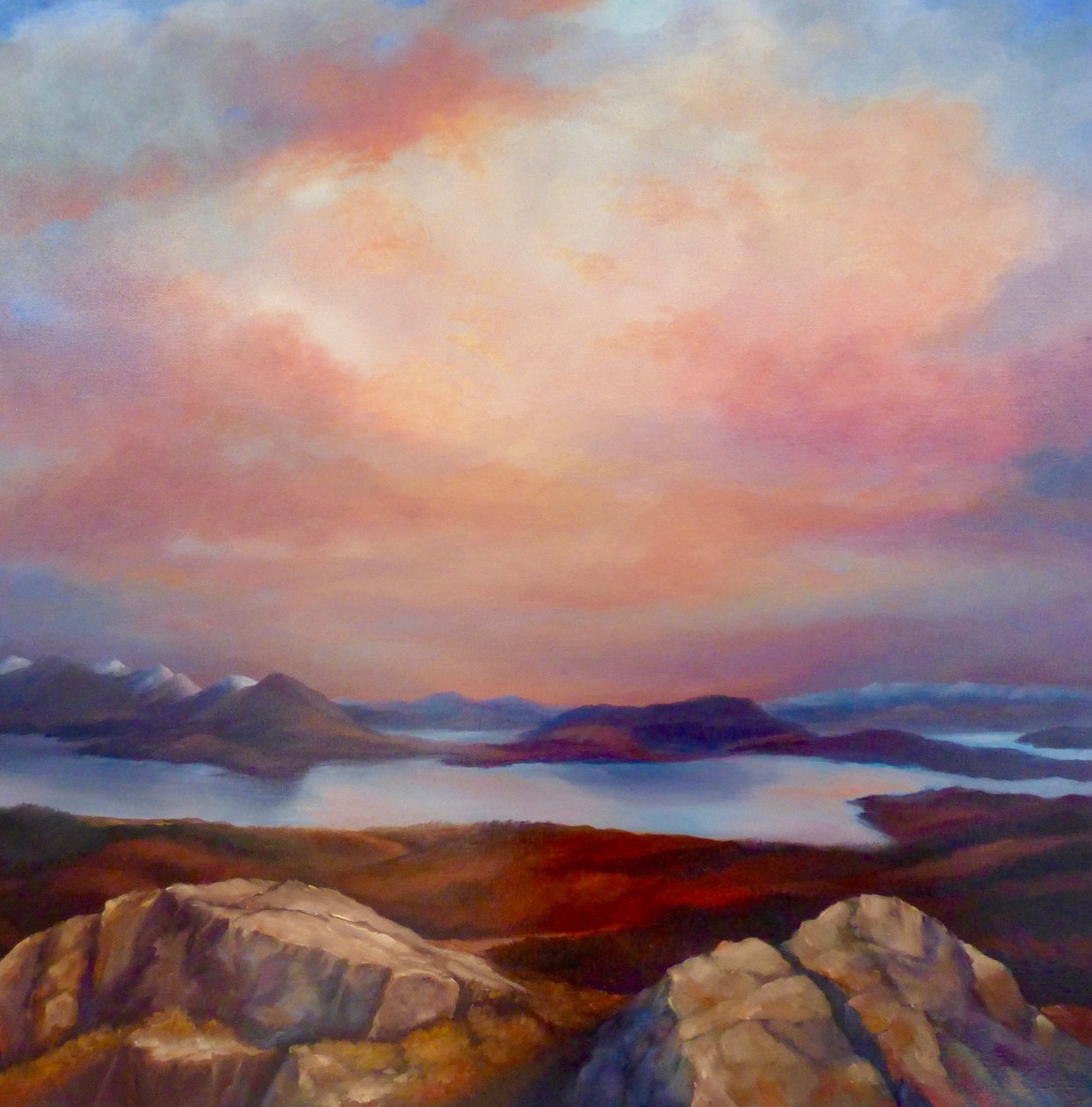 Hochlandsee, 2019 von Lee Campbell