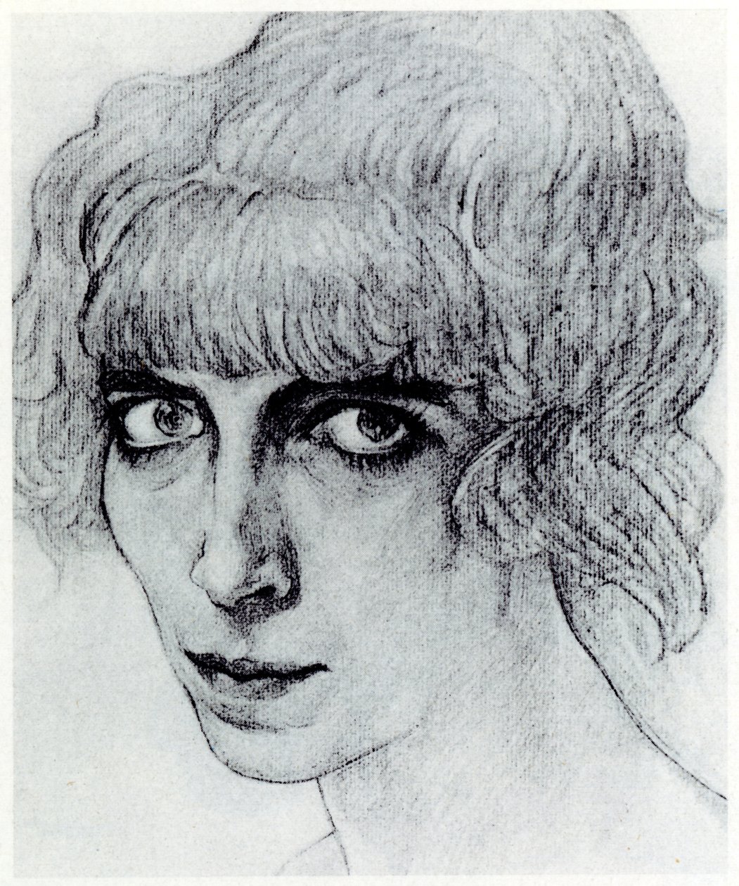 Porträt der Marchesa Luisa Casati, 1912 von Leon Bakst
