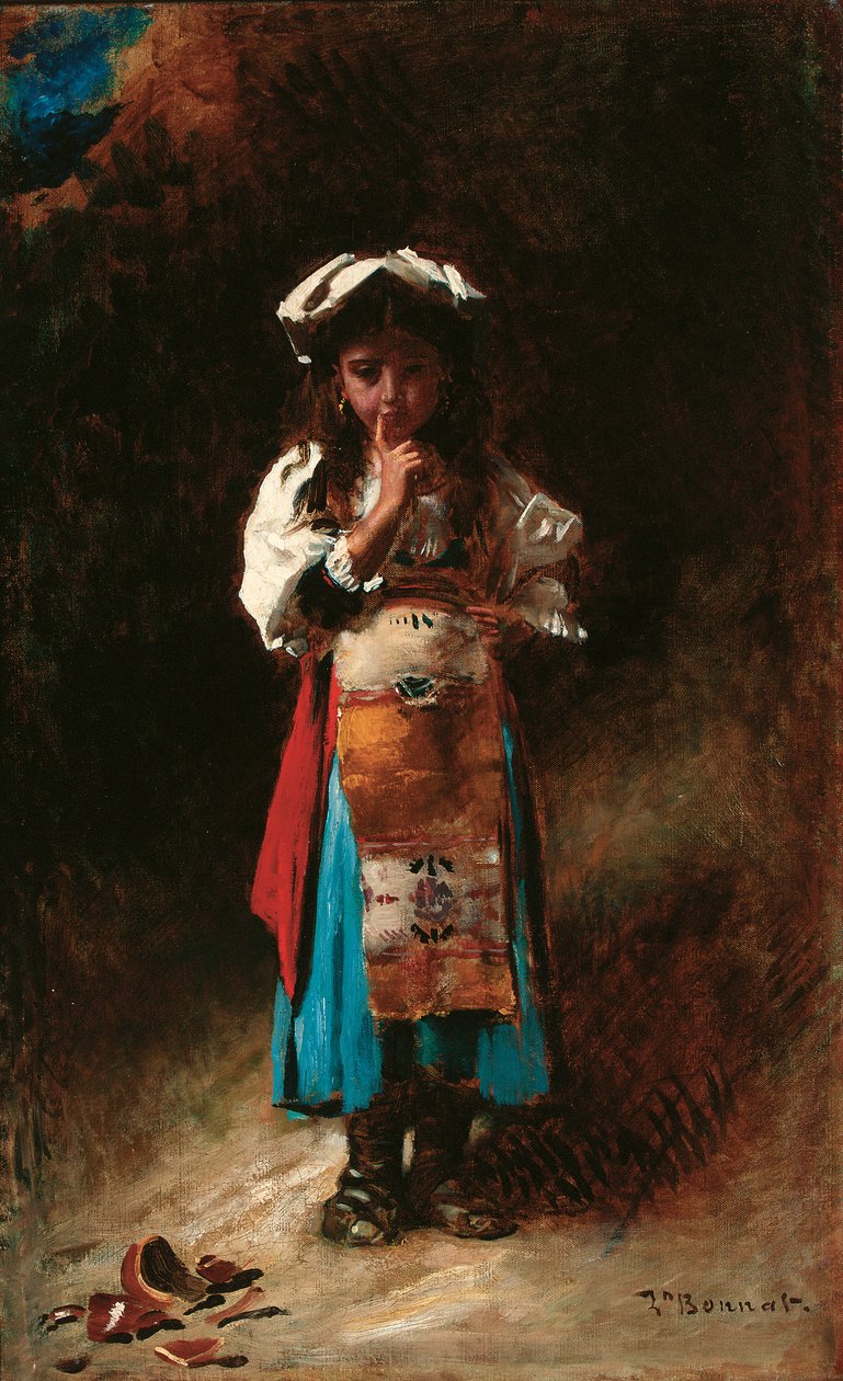 Der zerbrochene Krug von Leon Joseph Florentin Bonnat