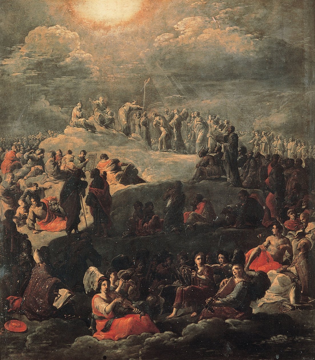 Verherrlichung des Heiligen Kreuzes von Leonard Bramer