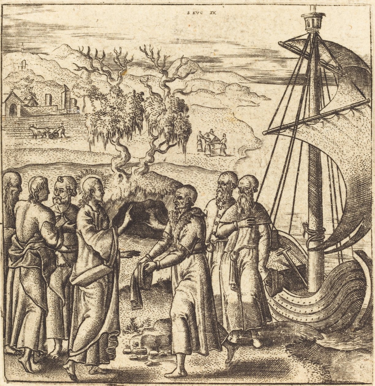 Christus der Lehrer von Leonard Gaultier