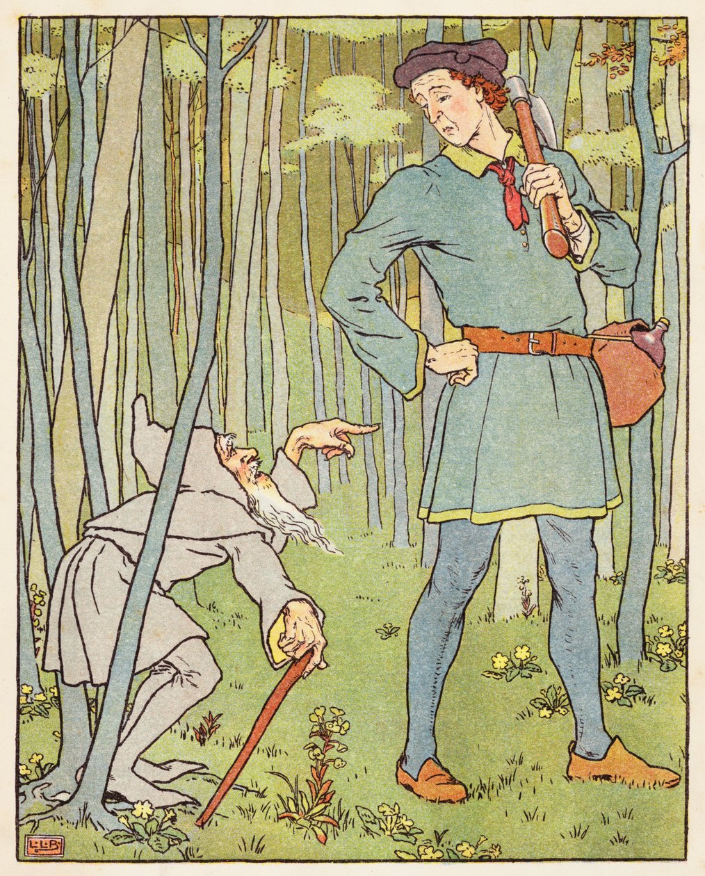 Die goldene Gans von Leonard Leslie Brooke