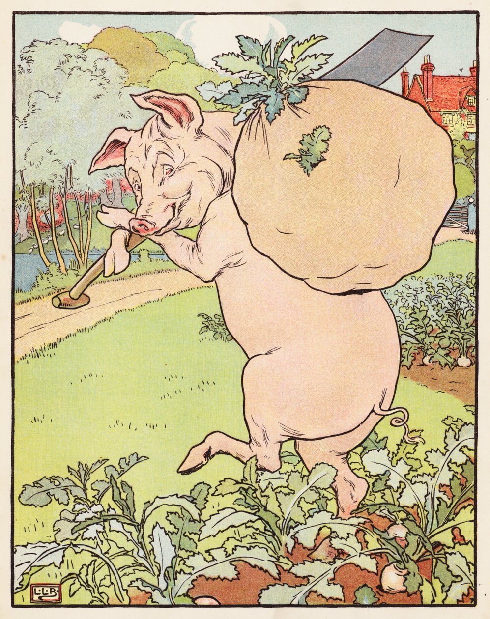 Die drei kleinen Schweinchen von Leonard Leslie Brooke