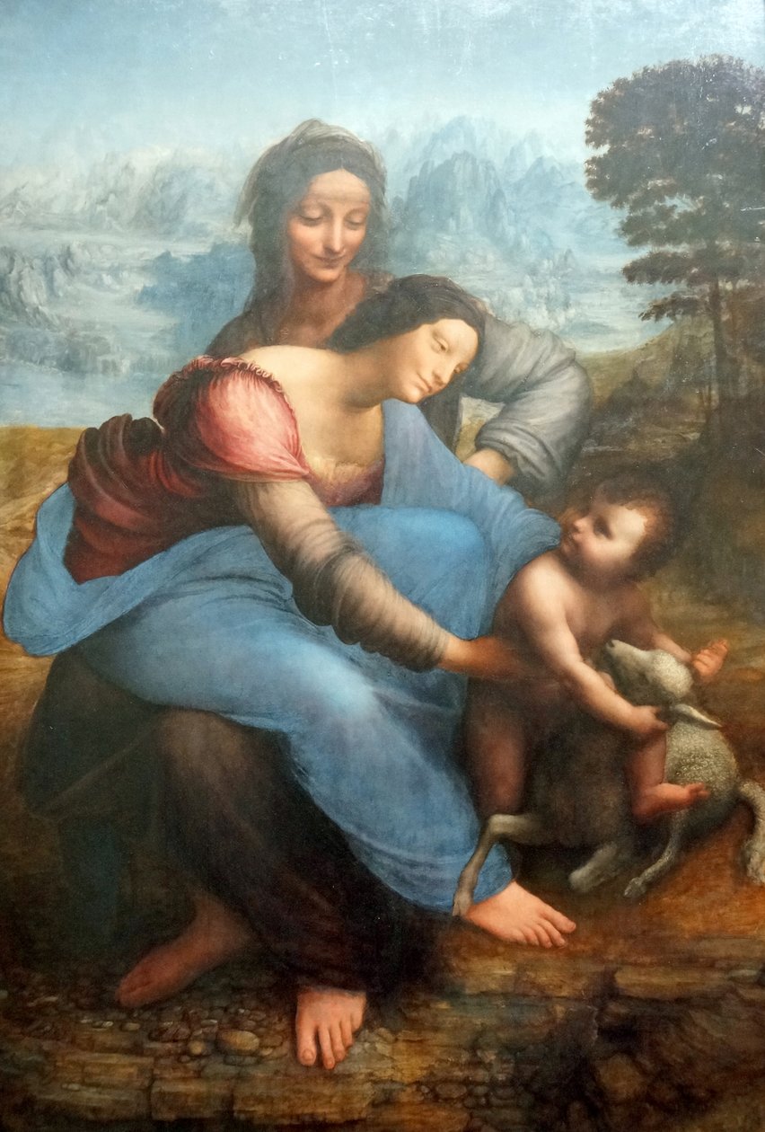 Die Jungfrau und das Kind mit der heiligen Anna von Leonardo da Vinci
