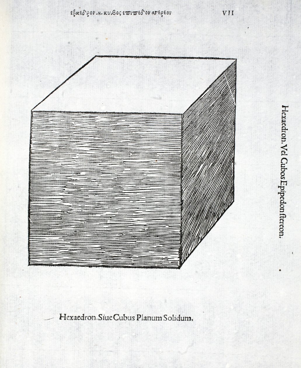 Hexaedron planum solidum, Illustration aus 