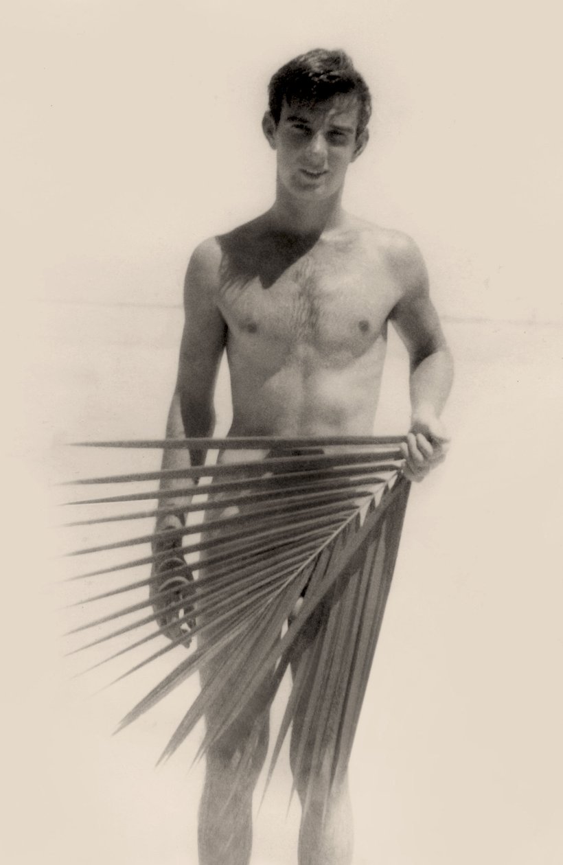Amerikanischer Soldat am Los Black Strand, Admiralitätsinseln, Neuguinea. 1944 (Foto) von Leopold Blonder