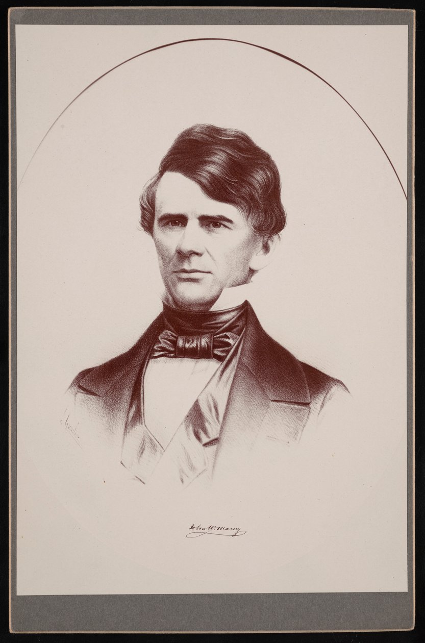 Porträt von John Walker Maury 1809-1855, 1855 von Leopold Grozelier