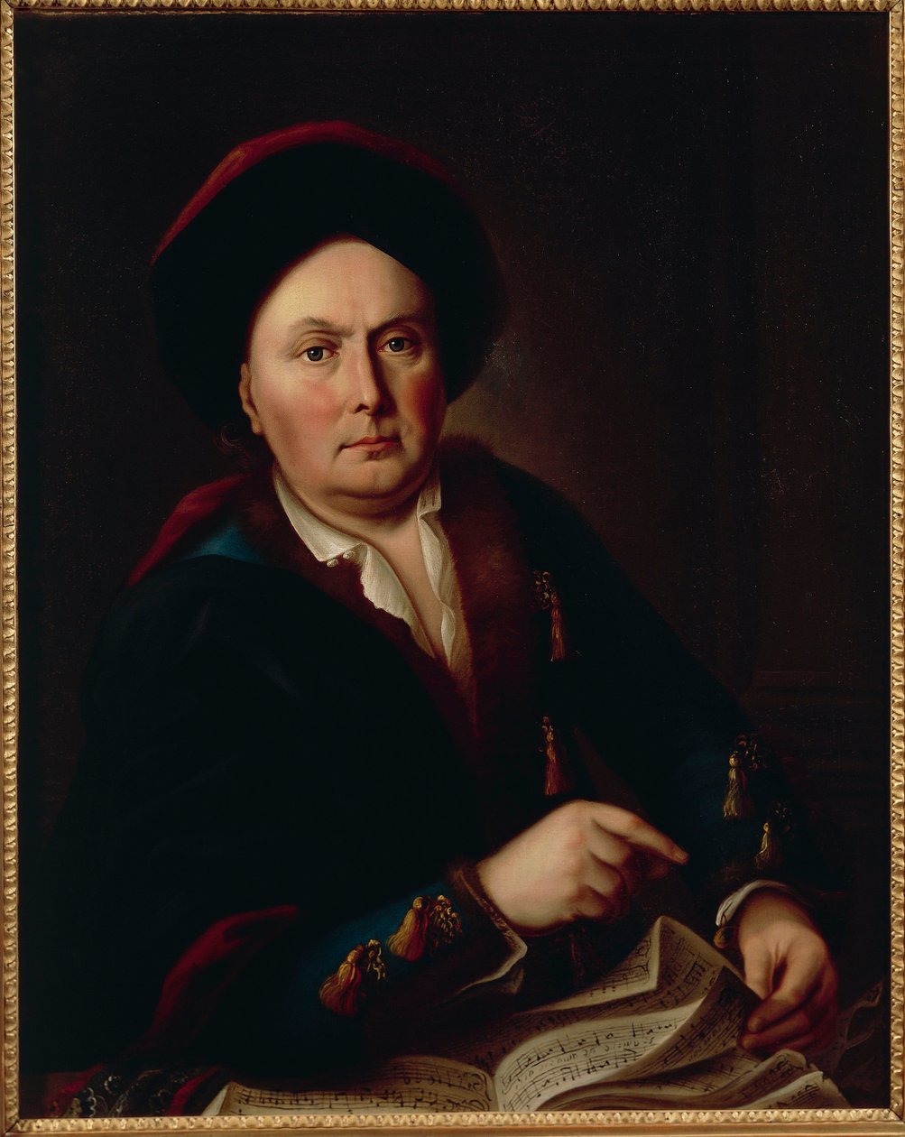 Porträt von Ludwig van Beethoven, Kapellmeister (1712-73), Großvater des Komponisten Ludwig Beethoven von Leopold Radoux