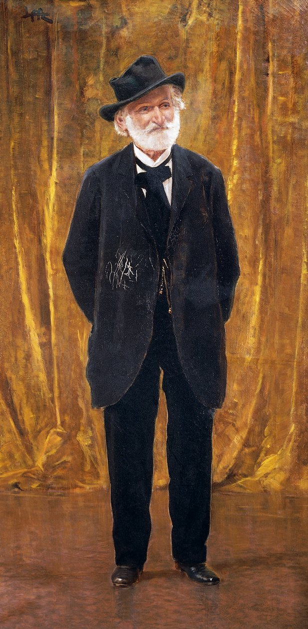 Porträt von Giuseppe Verdi von Leopoldo Metlicovitz