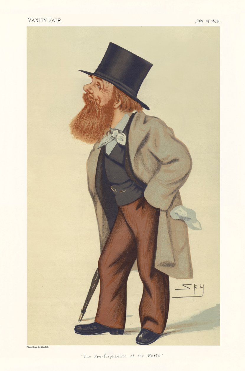 William Holman Hunt - Porträt von Leslie Matthew (1851 1922) Ward