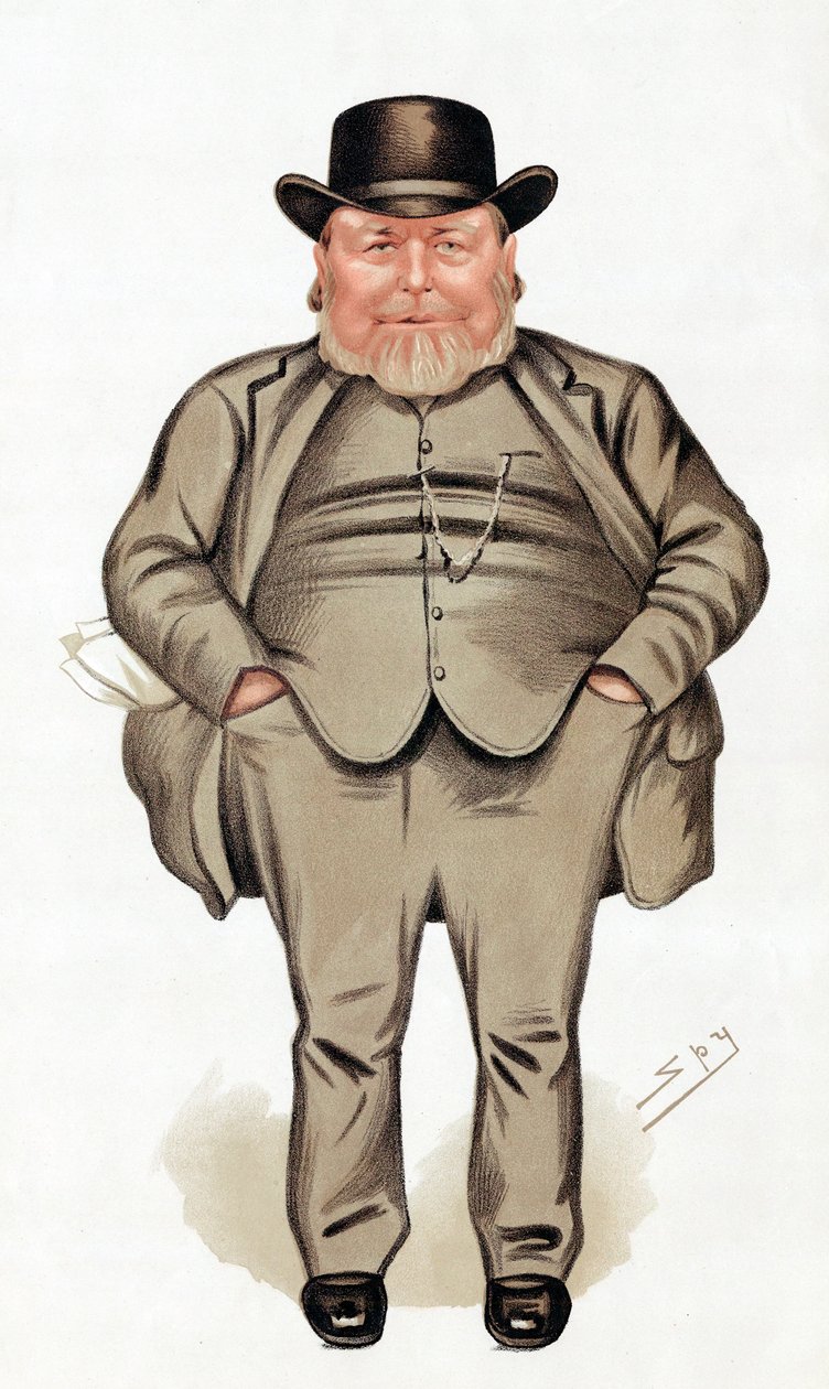 Joseph Arch, 1826-1919, englischer Landarbeiter, Gewerkschafter und Politiker, 1886 von Leslie Matthew Ward