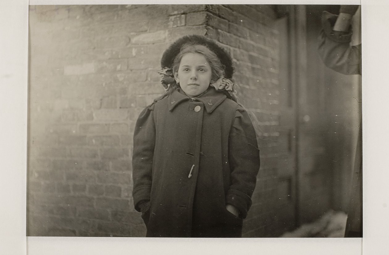 Mary Horn, Hartford, Connecticut, März 1909 von Lewis Wickes Hine