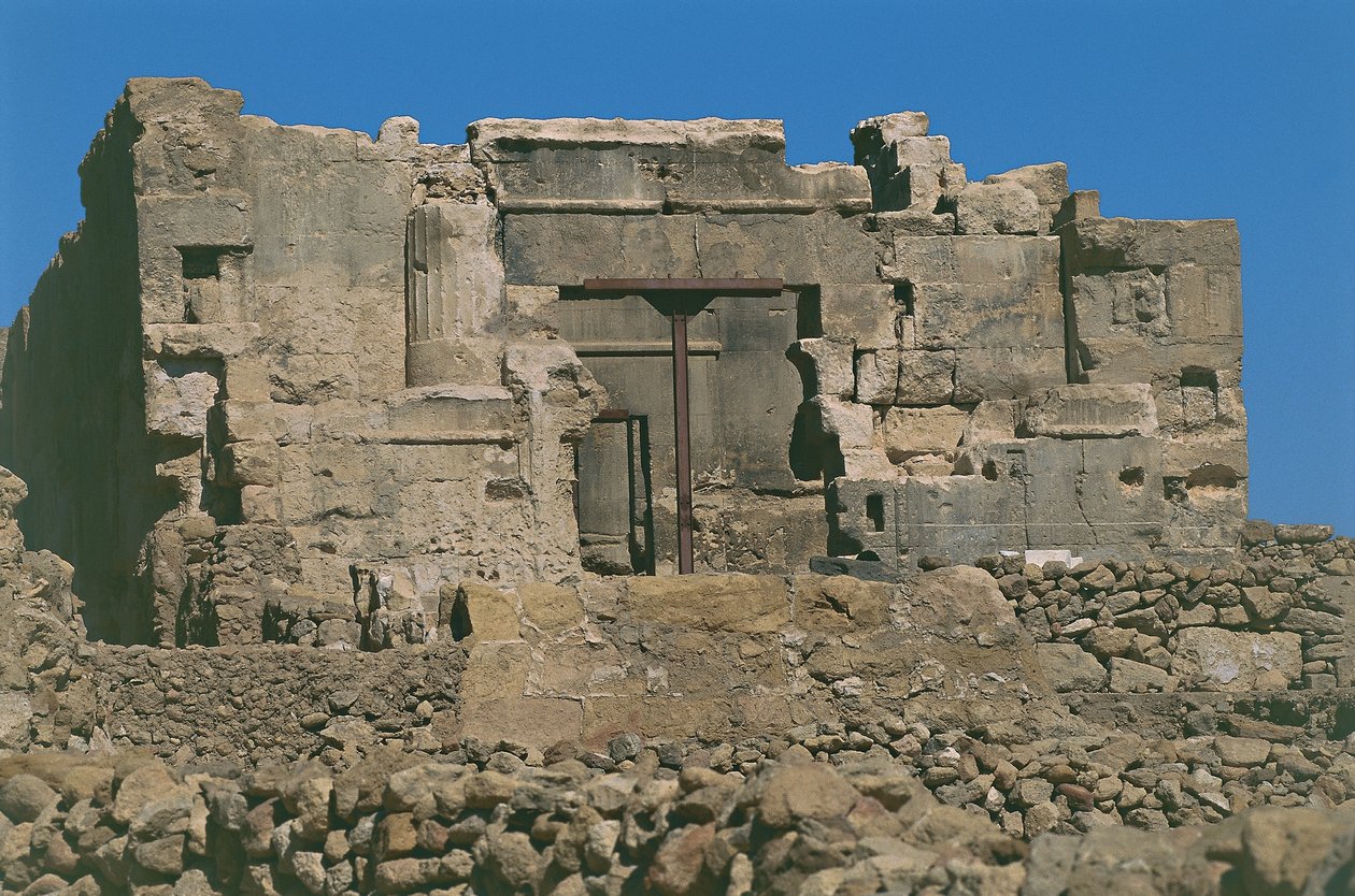 Altes Aghurmi in der Oase Siwa. Tempel des Orakels oder Tempel von Amon. 26. Dynastie, 664-525 v. Chr. von Unbekannt Unbekannt
